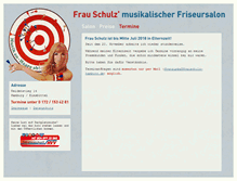 Tablet Screenshot of frauschulz-hamburg.de